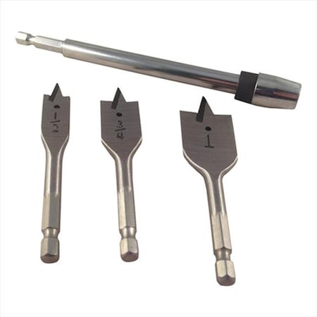 Disston Disston 3403 Blu-Mol Xtreme Spade Bit Set; 4 Pieces 3403